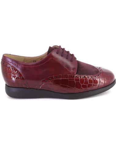 SCARPE PIESANTO 235540-25 BROGUE BORDEAUX STRINGATE BURDEOS