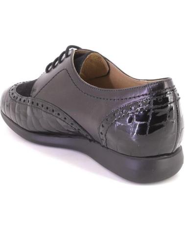 SCARPE PIESANTO 235540-25 BROGUE NERE STRINGATE NEGRO