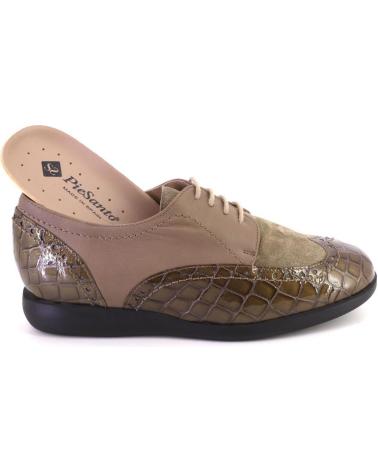 PIESANTO 235540-25 ZAPATOS CON CORDONES DE MUJER TAUPE