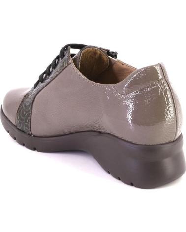 PIESANTO 245855-25 - SCARPE STRINGATE TAUPE CON CERNIERA LATERALE TAUPE