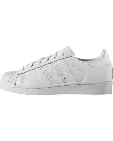 ADIDAS SUPERSTAR FOUNDATION WHITE SNEAKERS BLANCO