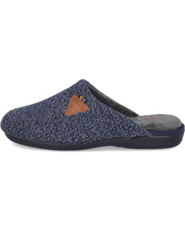 DEVALVERDE 3530 MARINO - ZAPATILLAS CONFORTABLES PARA EL HOGAR MARINO