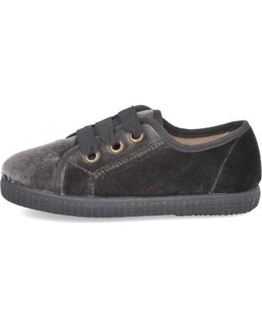 BATILAS 53551 ZAPATO BLUCHER DE TERCIOPELO GRIS GRIS
