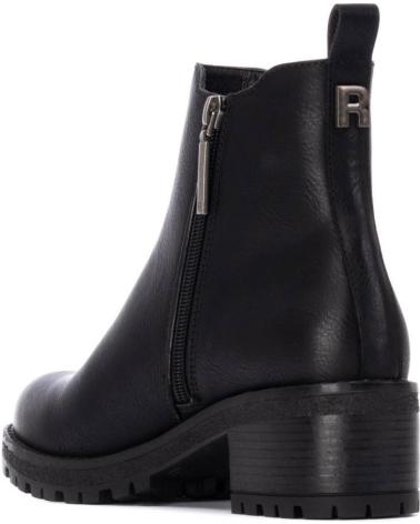 BOTÍN CHELSEA REFRESH 172919 NEGRO CON SUELA TRACK NEGRO