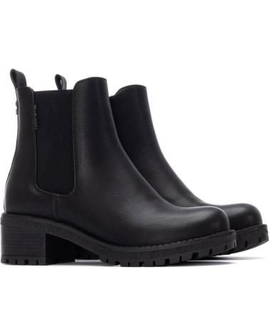 BOTÍN CHELSEA REFRESH 172919 NEGRO CON SUELA TRACK NEGRO