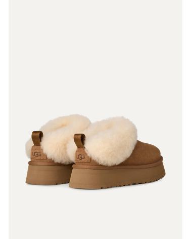 UGG BOTINES PLANOS MUJER W TAZZELLE CUERO MARRóN