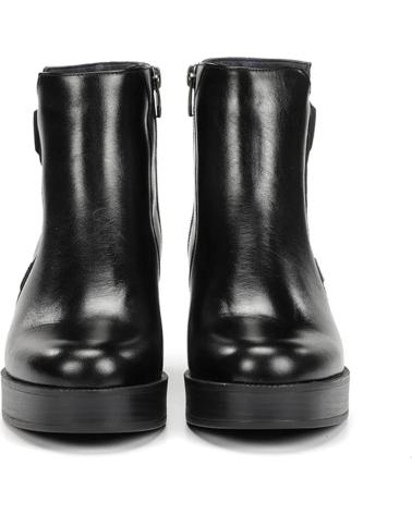 FLUCHOS DORKING D9589 STIEFELETTE SCHWARZ MIT BLOCKABSATZ VARIOS COLORES