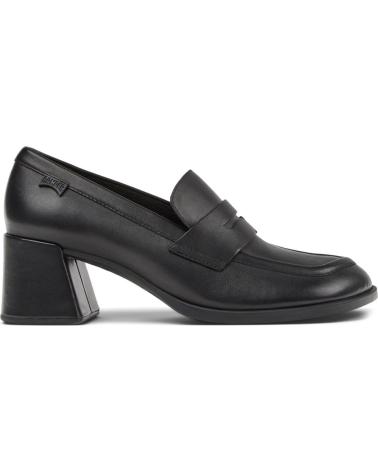 CAMPER MOCASSINS KORA K201798 COM SALTO PRETO NEGRO001