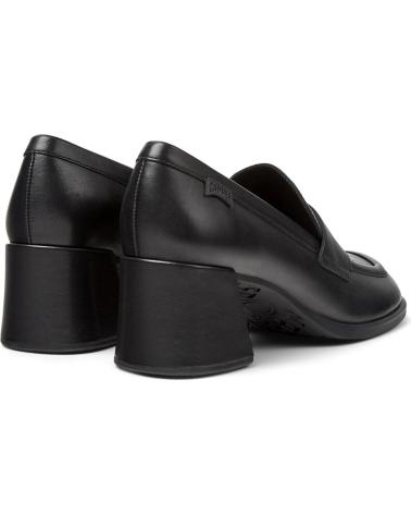 CAMPER MOCASSINS KORA K201798 COM SALTO PRETO NEGRO001