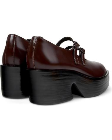 CAMPER BILLIE LEATHER SHOES BURGUNDY K201805 BURDEOS001