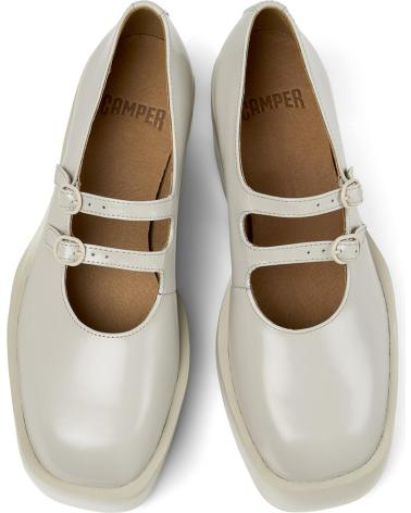 CAMPER BILLIE LEDERSCHUHE GRAU K201805 GRIS003