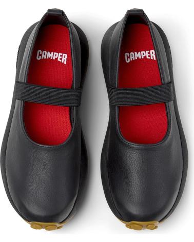 CAMPER SNEAKERS DE PIEL PELOTAS ATHENS K201821 NEGRO NEGRO001