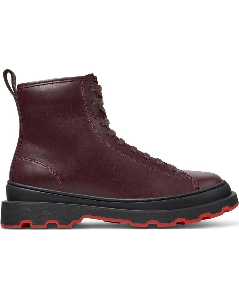 BOTAS DE PIEL CAMPER BRUTUS K400816 BURDEOS BURDEOS003