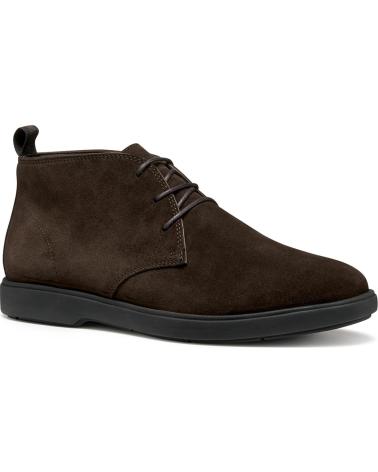 GEOX SPHERICA U56LAD EC17 DARK BROWN BOOTS DKBROWN