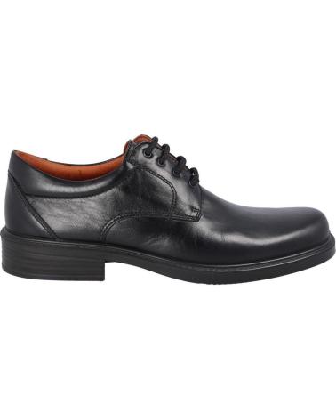 LUISETTI ZAPATO CONFORT ATADO HOMBRE STEP 0101 NEGRO