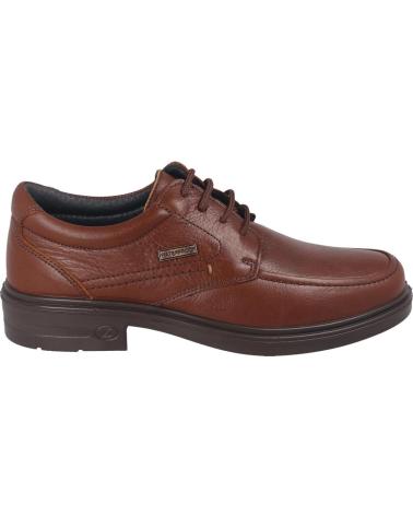 LUISETTI CLASS 33601ST-W - WATERPROOF LACE-UP SHOE - COGNAC CONAC