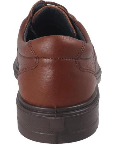 LUISETTI CLASS 33601ST-W - WATERPROOF LACE-UP SHOE - COGNAC CONAC