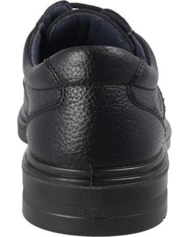 LUISETTI CLASS 33601ST-W - WATERPROOF LACE-UP SHOE - BLACK NEGRO