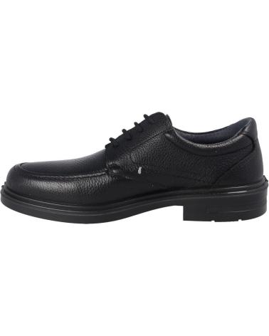 LUISETTI CLASS 33601ST-W - WATERPROOF LACE-UP SHOE - BLACK NEGRO