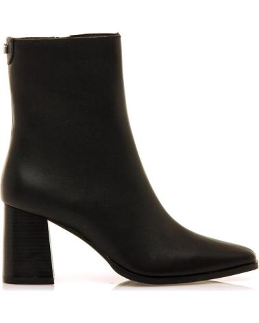 STIVALETTO CON TACCO MTNG 55474 IN ECOPELLE NERA NEGRO