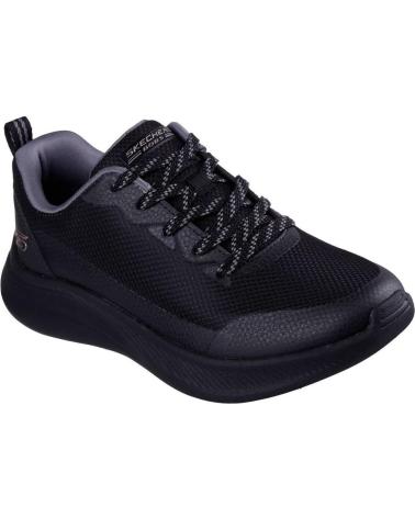 SKECHERS SCARPE CASUAL MODELLO 117730 NERO NEGRO