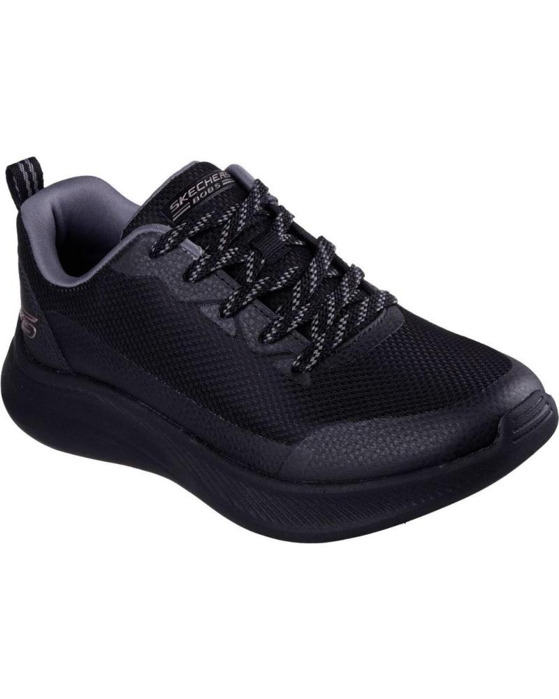 SKECHERS SCARPE CASUAL MODELLO 117730 NERO NEGRO