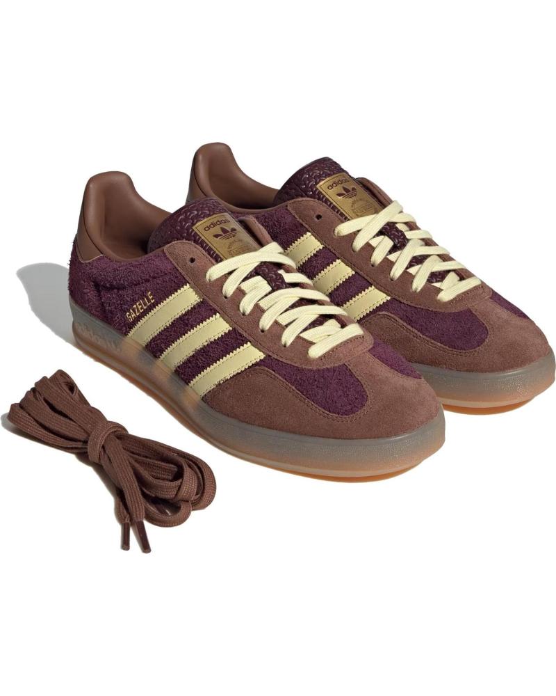 Accueil-ADIDAS-GAZELLE -INDOOR-WOMAN-JI0324-MAROON---ALMOST-YELLOW---PRELOVE-BURGUNDY