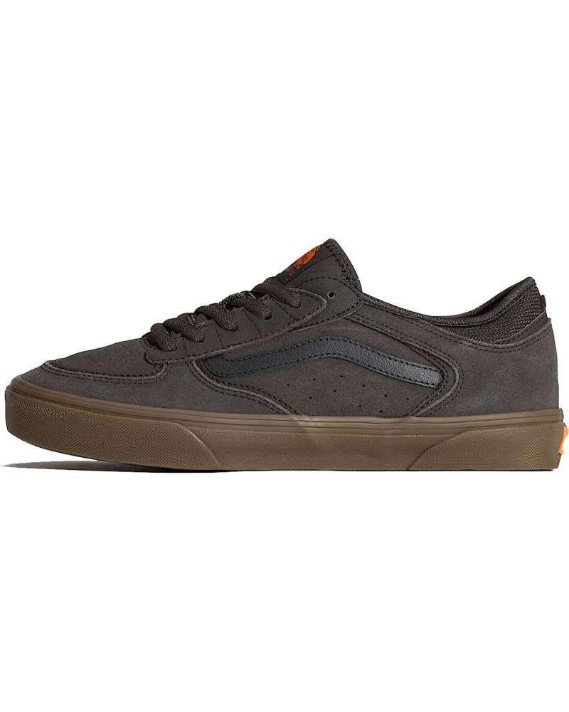 VANS OFF THE WALL SKATE ROWLEY POPCUSH MARRON ET NOIR DÉGRADÉ NAN