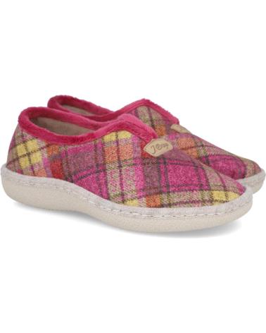 PINTURINES ZAPATILLAS DE CASA CERRADAS C-374 - FUCSIA FUXIA