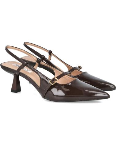 L&R SHOES LR SHOES 95-115 ZAPATOS DE TACON DESTALONADOS MARRON