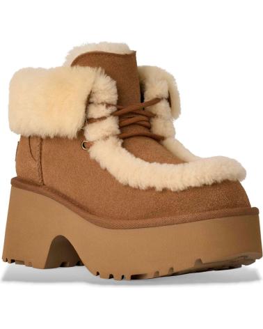 UGG STIVALI PLATFORM CLASSIC MINI CHESTNUT CHESTNUT