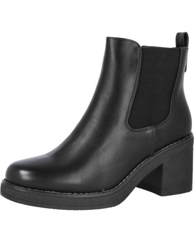 HEELED ANKLE BOOTS L&R SHOES TF8912 BLACK NEGRO