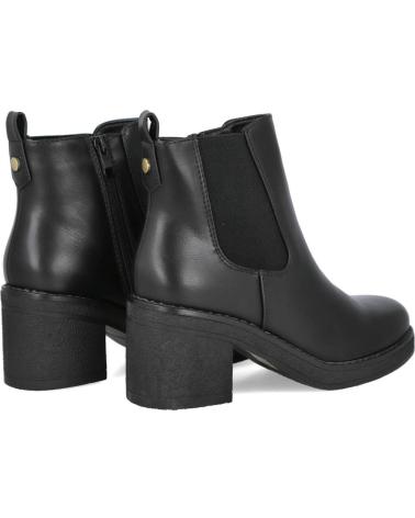HEELED ANKLE BOOTS L&R SHOES TF8912 BLACK NEGRO