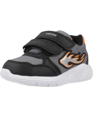 GEOX BASKETS B SPRINTYE C0038 ENFANT NOIRES C0038