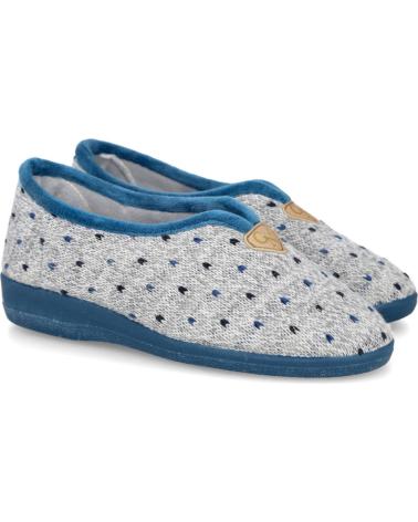 L&R SHOES NATALIA 590 CHAUSSONS FERMÉS MOTIF JEAN JEANS