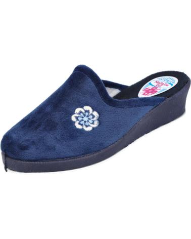 L&R SHOES PANTOFOLE NATALIA 402 BLU MARINO MARINO