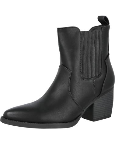 L&R SHOES BOTTINES COWBOY TF8711 NOIRES NEGRO