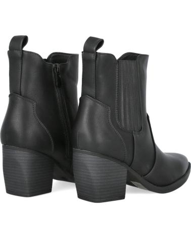 L&R SHOES BOTTINES COWBOY TF8711 NOIRES NEGRO