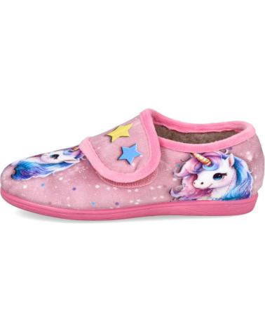 L&R SHOES NATALIA 7835 - CHAUSSONS FERMÉS ROSE LICORNE ROSA