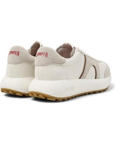 TÊNIS DE COURO CAMPER PELOTAS ATHENS K201845 BRANCO COM PLATAFORMA BLANCO