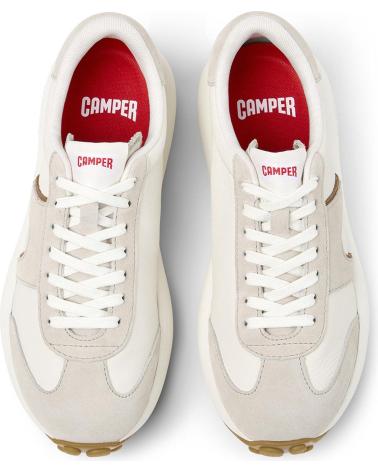 TÊNIS DE COURO CAMPER PELOTAS ATHENS K201845 BRANCO COM PLATAFORMA BLANCO