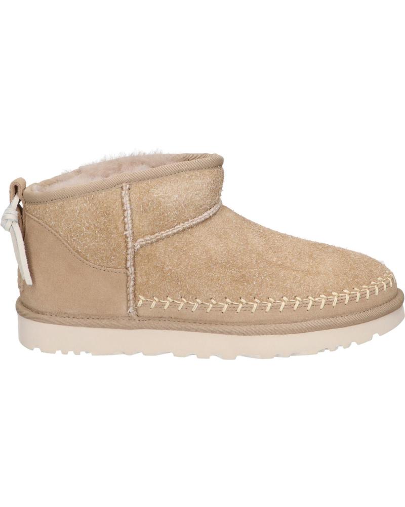 Botas de Mulher ugg 1171538 W CLASSIC ULTRA MINI BIARRITZ MUSTARD SEED