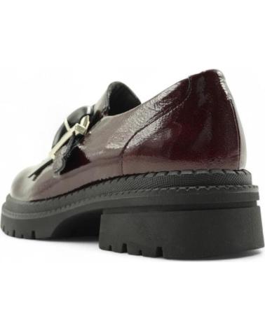 PITILLOS MOCASIN ALTO HEBILLA 10791 BURDEOS