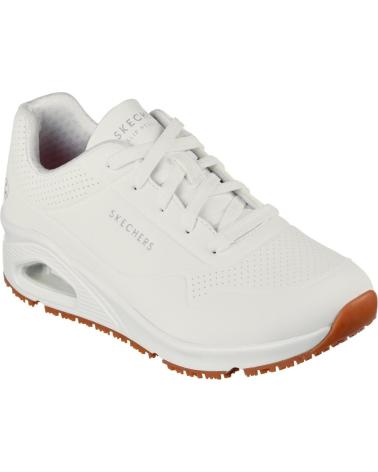 SKECHERS WORK UNO AIR BLANCO BLANCO