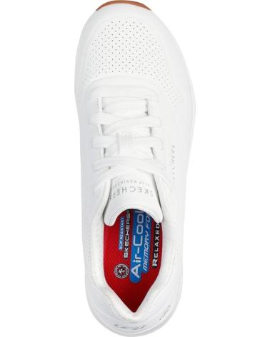SKECHERS WORK UNO AIR BLANCO BLANCO