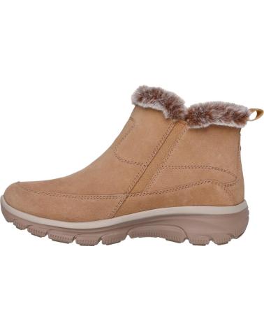 SKECHERS STIVALETTO EASY GOING COOL ZIP CAMMELLO CAMEL