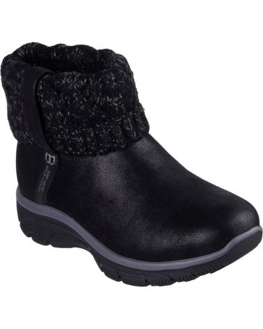 SKECHERS SLIP-INS EASY COZY WEATHER NEGRO NEGRO