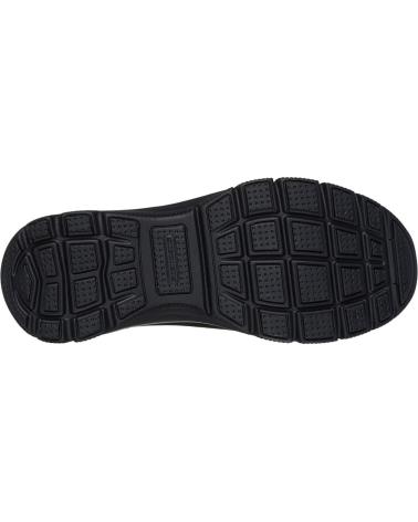 SKECHERS SLIP-INS EASY COZY WEATHER NEGRO NEGRO
