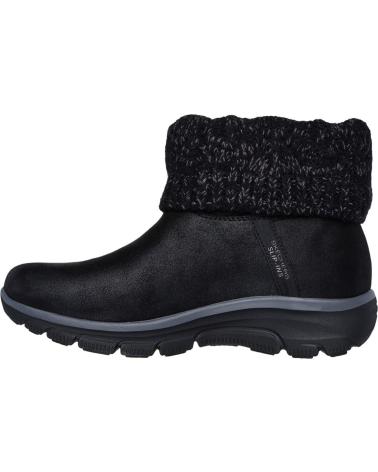 SKECHERS SLIP-INS EASY COZY WEATHER NEGRO NEGRO