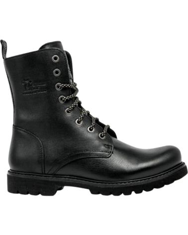 BOTAS PANAMA JACK FRISIA B24 DE PIEL NEGRA NEGRO